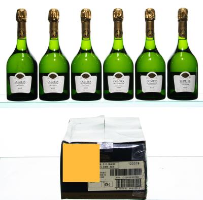 Inspection photo for Taittinger Comtes de Champagne Blanc de Blancs Champagne - 2005 