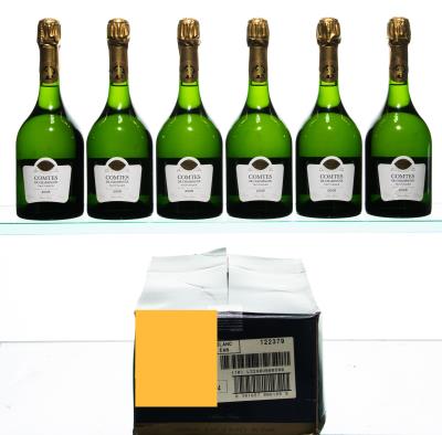 Inspection photo for Taittinger Comtes de Champagne Blanc de Blancs Champagne - 2005 