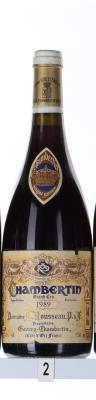 Inspection photo for Domaine Armand Rousseau Chambertin Grand Cru - 1989 