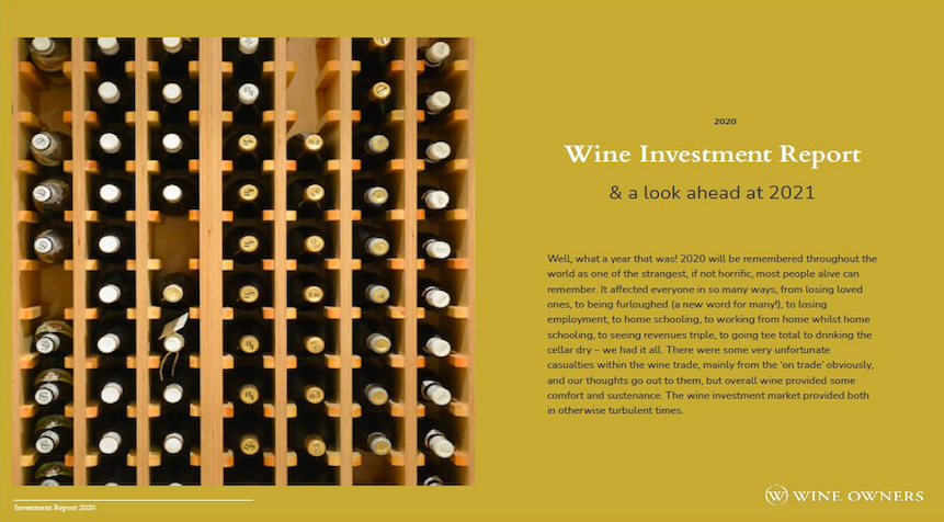  Fine Wine Investment Report 2020 and a look ahead at 2021
