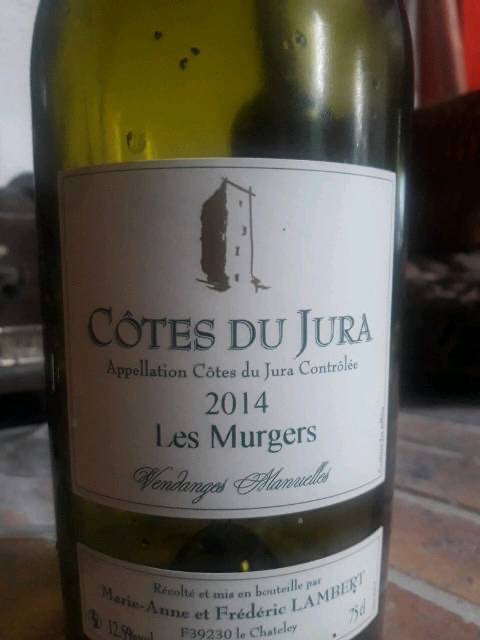 Frederic Lambert Les Murgers Cotes du Jura