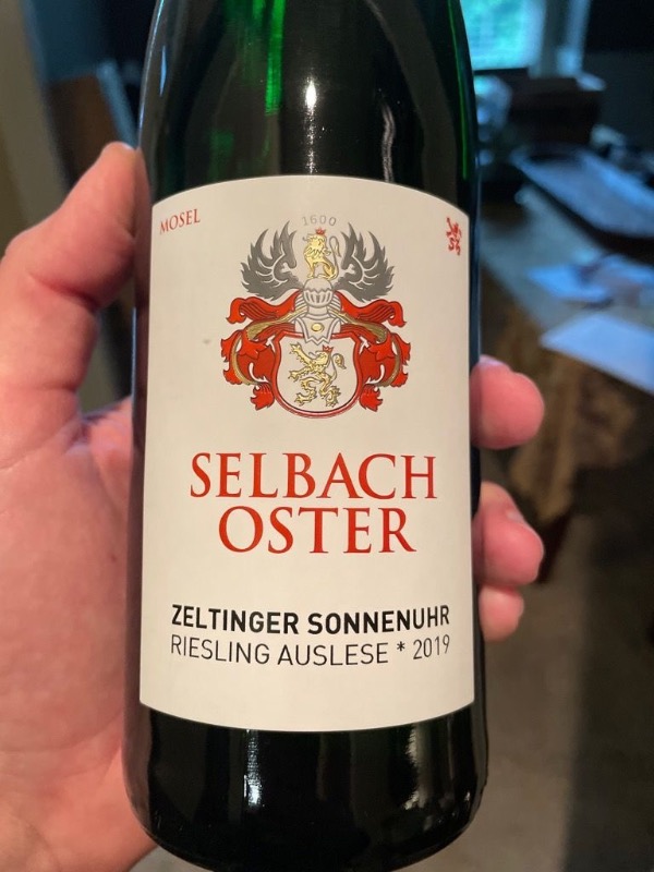 Selbach-Oster Zeltinger Sonnenuhr Riesling Auslese*