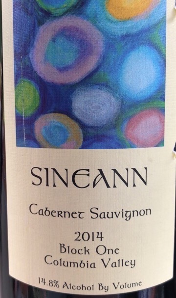 Sineann Block One Cabernet Sauvignon Columbia Valley