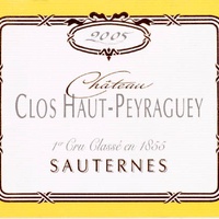 Chateau Clos Haut-Peyraguey Sauternes Premier Cru